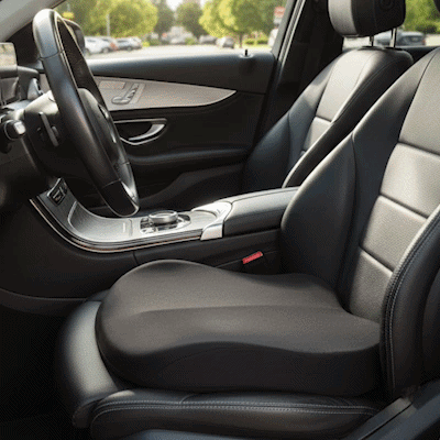 Coussin voiture | Ergonomique surélevé