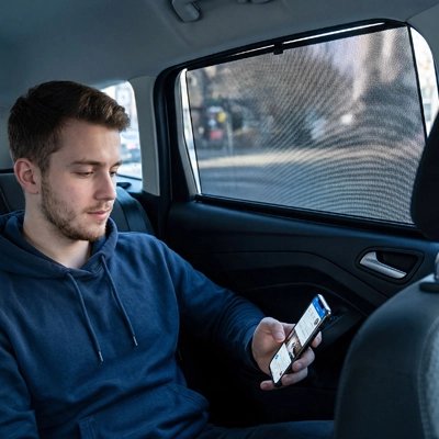 Pare soleil voiture Confort de voyage: Permet le repos et la détente lors des longs trajets