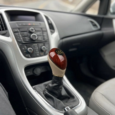 pommeau de vitesse bicolore