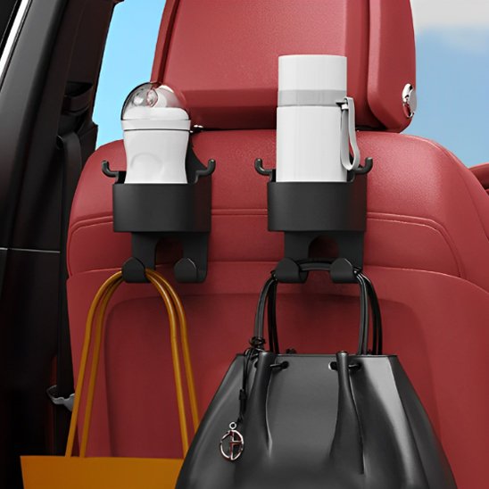 Porte gobelet voiture Maintient fermement gobelets bouteilles routes cahoteuses