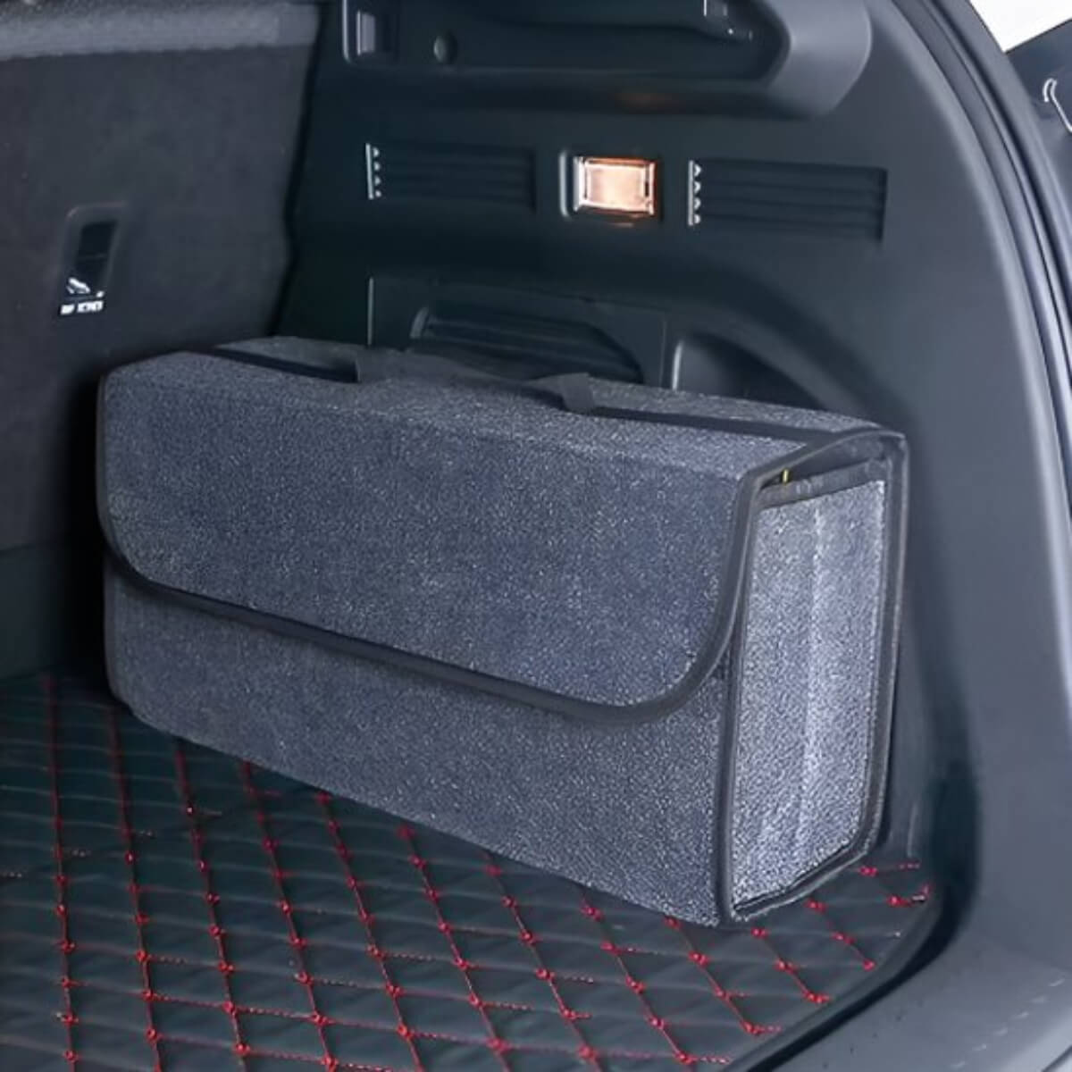 Rangement coffre voiture boîte de rangement en feutre souple, accessoires géniales