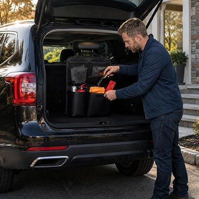 rangement coffre de voiture compatible