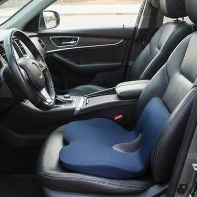 Coussin Lombaire Voiture Ergonomique Coussin de soutient bas du Dos Voiture soulage coccyx -Confort Automobile