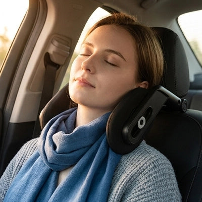 Appui tete pour voiture ajustable convenance taille
