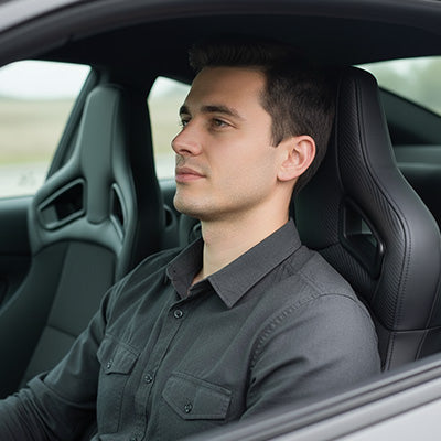  Appui tete voiture Premium Noir Confort et maintien optimal 