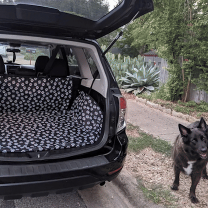 housse pour voiture Protection intégrale du coffre contre les griffures et salissures animation confort automobile