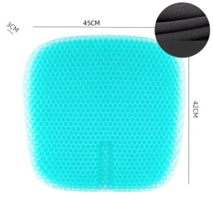 Coussin en Gel Fessier Bleu Ciel dimensions 45*42*3cm