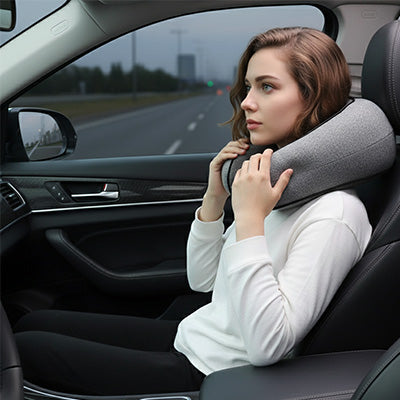 Oreiller de voyage Ergoconfort soutien cervical voiture