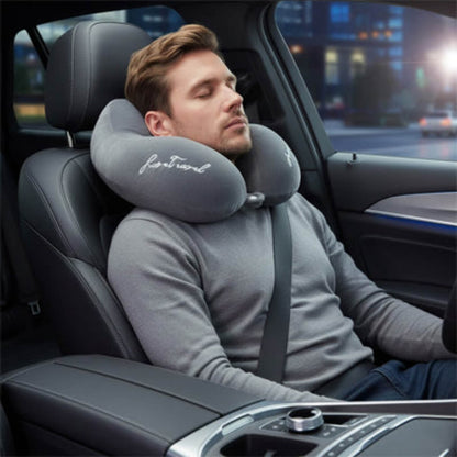 Oreiller de voyage ergonomique doux
