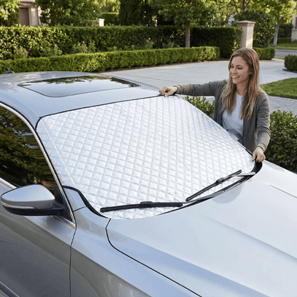 pare soleil voiture pare brise avant animation confort automobile