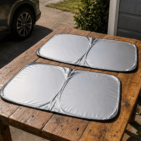pare soleil voiture couverture de pare brise automobile animation confort automobile