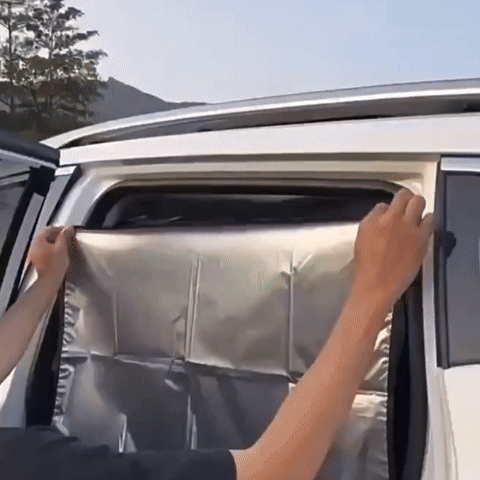 pare soleil voiture vitre latéral protection UV et confidentialité animation confort automobile