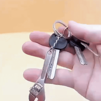 porte cle cle a molette animation confort automobile 