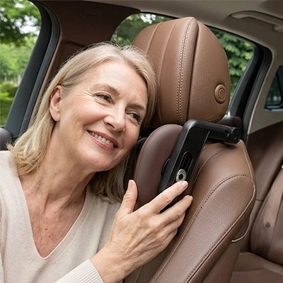 Appui tete pour voiture Ajustable en hauteur et inclinaison permet un positionnement personnalisé selon la morphologie