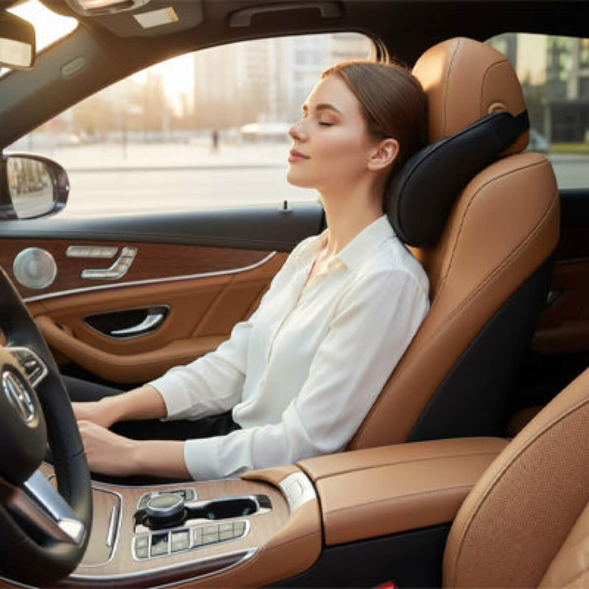 appui tete voiture antifatigue ergonomique