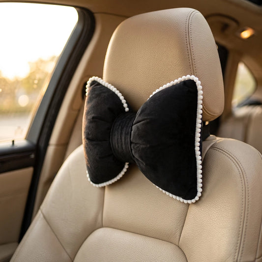 appui tete voiture universel en peluche