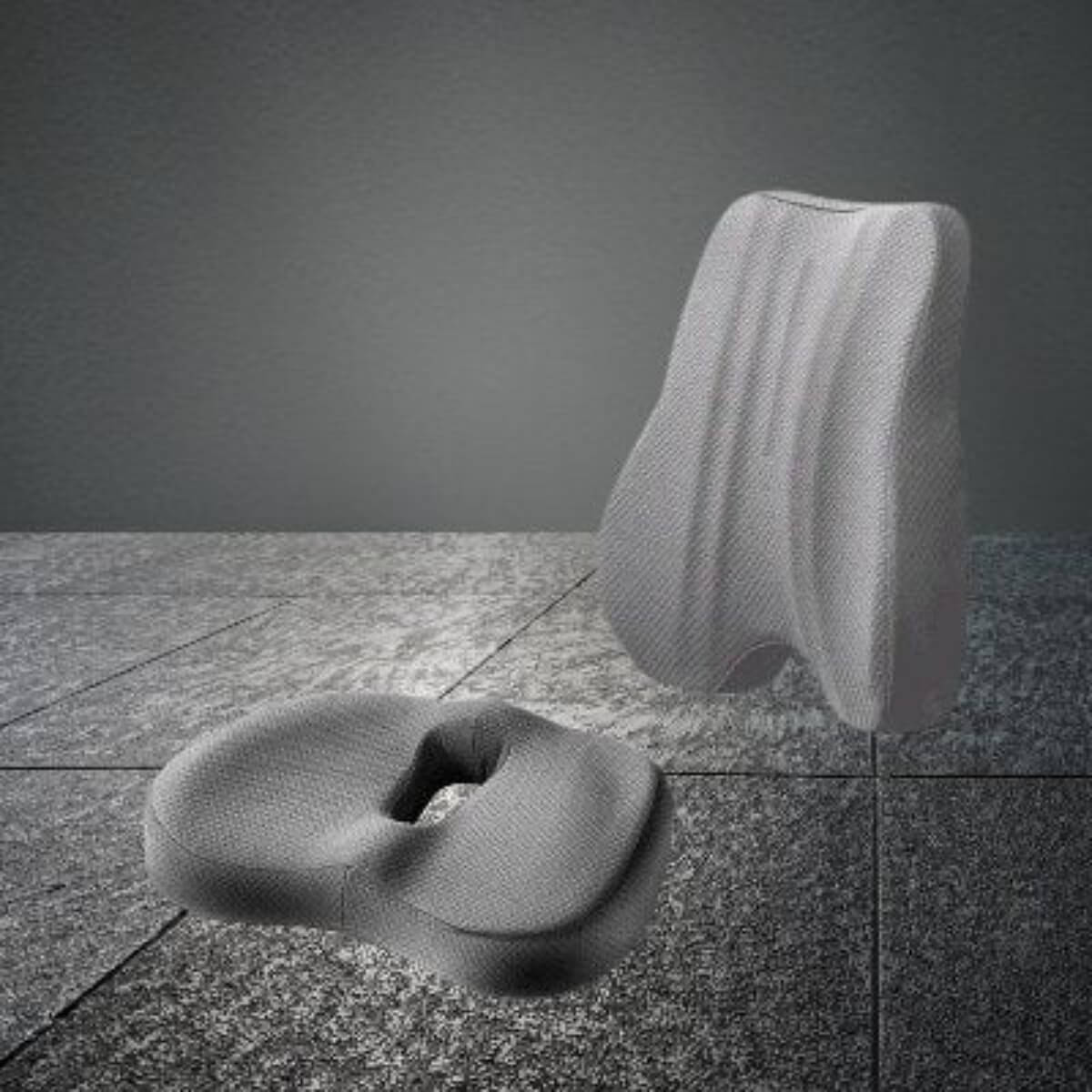 Coussin ergonomique CoccyxReliefHip  maintenir un alignement postural idéal 