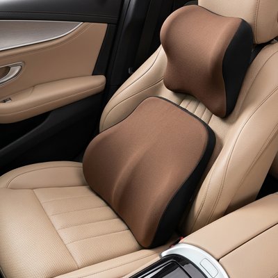 Coussin lombaire pour voiture Revêtement respirant premium