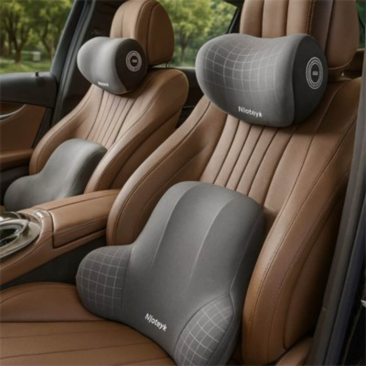Coussin lombaire voiture polyvalent 
