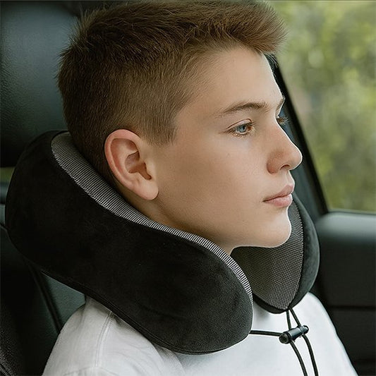  coussin pour cervicales voiture Design ergonomique en U Épouse parfaitement les contours du cou et des épaules pour un maintien optimal pendant les 