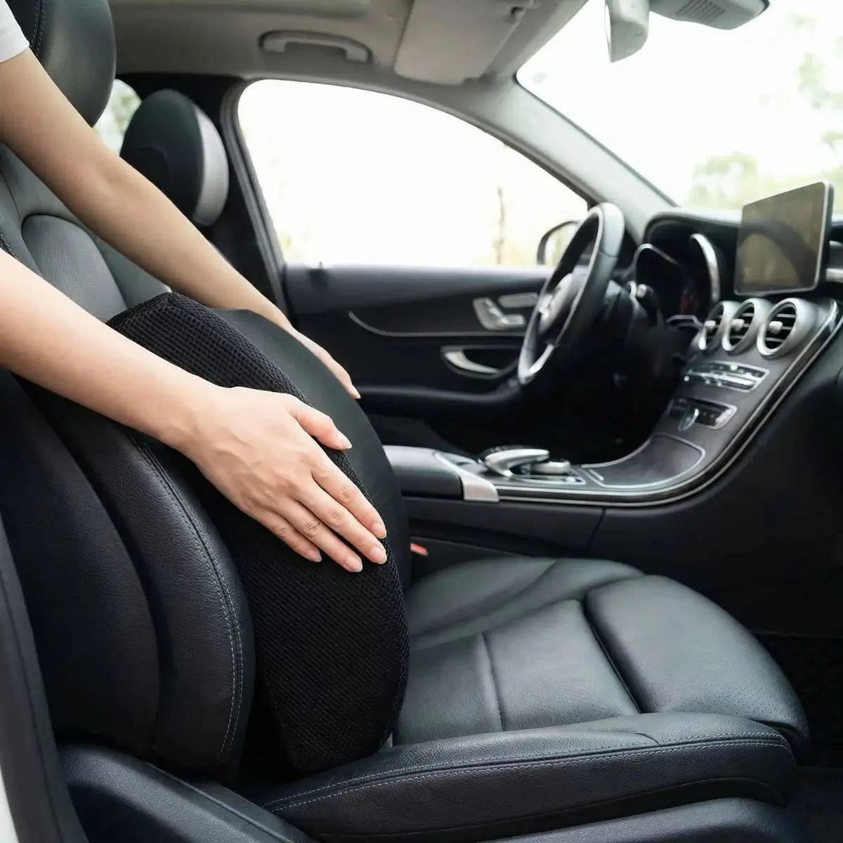 coussin lombaire voiture coussin de dossier de siège Auto pour chaise de voiture