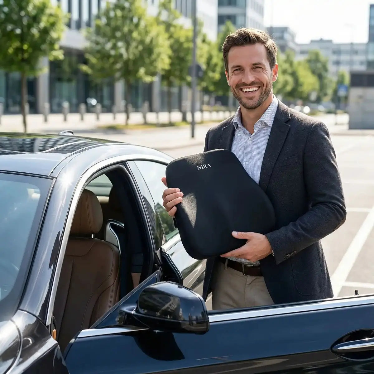 coussin voiture lombaire solution mal de dos et courbatures voiture
