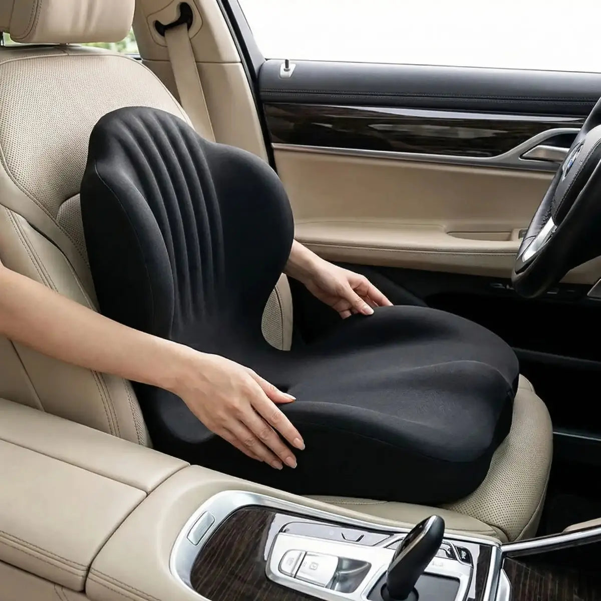 coussin lombaire voiture confortdos idéal fraicheur du dos 