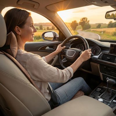 couvre siege auto rembourrage épais 
