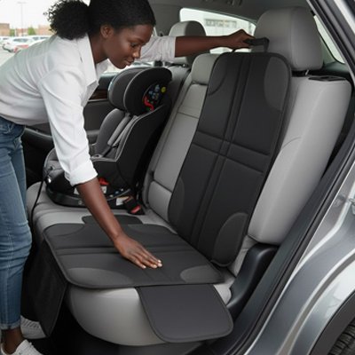 Couvre siege automobile couverture  protection, coussin Protection antidérapante pour bébés