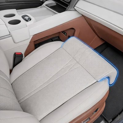 Couvre siege automobile  rembourrage de siège optimale  évite la transpiration lors des trajets