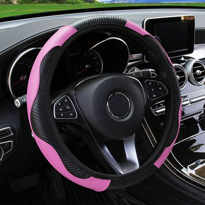 couvre volant cuir Surface texturée  meilleure adhérence
