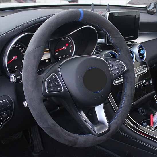 Couvre volant Matériau suède premium