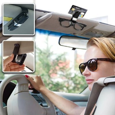 Étui à lunettes Fastclip pour pare soleil protection idéale lunette voiture