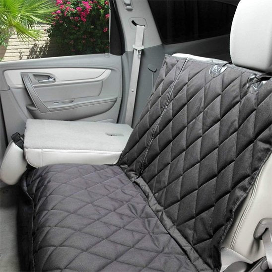 Housse banquette arriere voiture pour chien Fixation par sangles Système d'accrochage sécurisé