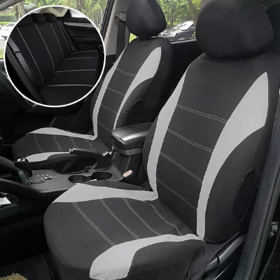 housse de siege pour voiture et auto élégante ensemble détail gris