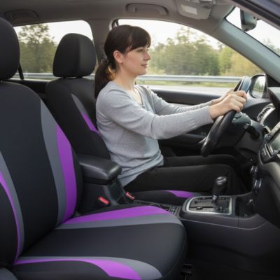 Housse siege pour voiture violet moderne