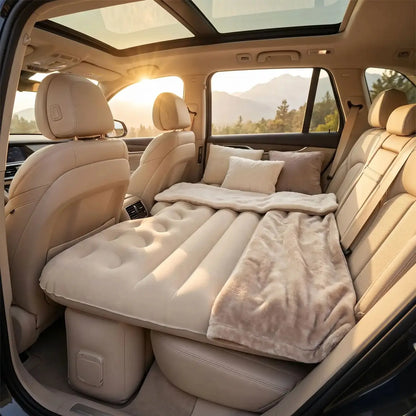 matelas gonflables voiture Gonflage Automatique pratique sans contrainte logistique pour partir BEIGE