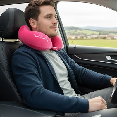 Oreiller de voyage Forme en U ergonomique épouse nuque