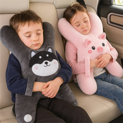 oreiller de voyage fille et garcon