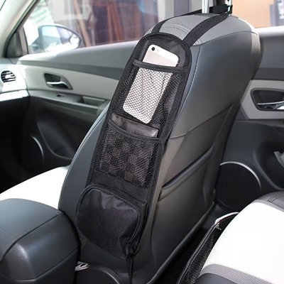 Organisateur voiture  ajustable Fixation au siège confort auto