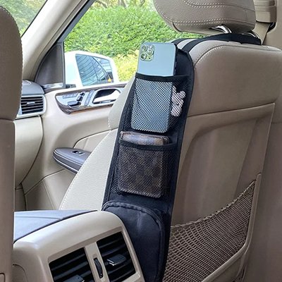 Organisateur voiture siege Positionnement ergonomique offrant accessibilité optimale 