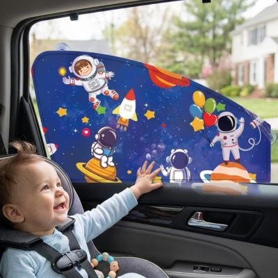 Pare soleil voiture bébé Design ludique et éducatif
