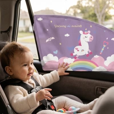 Pare soleil voiture bébé  Réduction de chaleur idéal