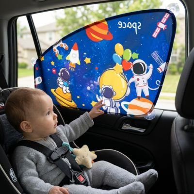 Pare soleil voiture bébé Visibilité préservée