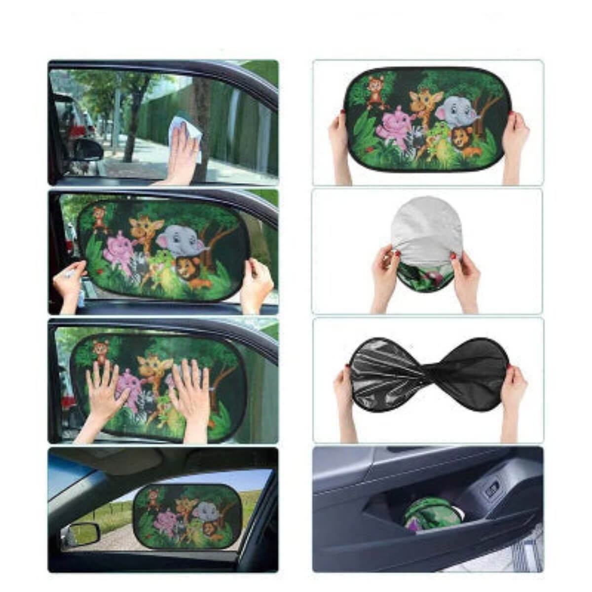 Pare-Soleil Voiture Bébé | Magnétique™