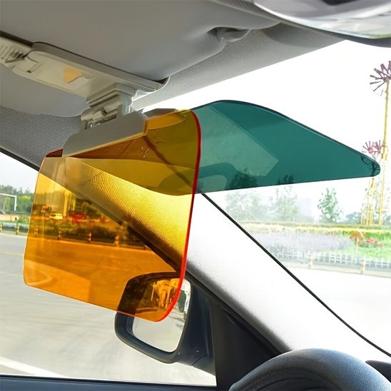 pare soleil voiture  Filtre antireflet universel pratique jour et nuit