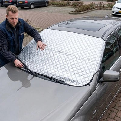 Pare-soleil voiture pare-brise avant isolation optimale contre la chaleur et le froid