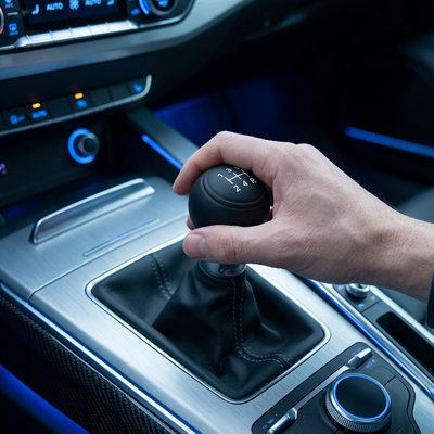Pommeau de vitesse silicone sport Résistance à l'usure