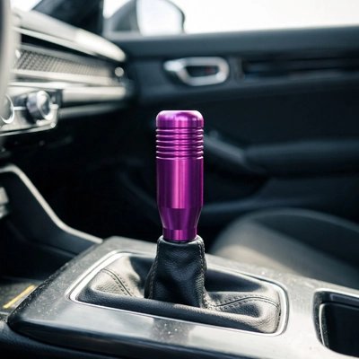 Pommeau de vitesse universel Design cylindrique rainuré