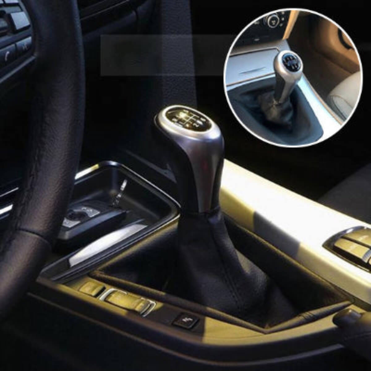 pommeau de vitesse universel tranche matte 